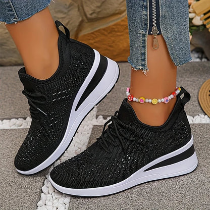 Supportive Breathable Lace-Up Sneakers for Women | Bonnie