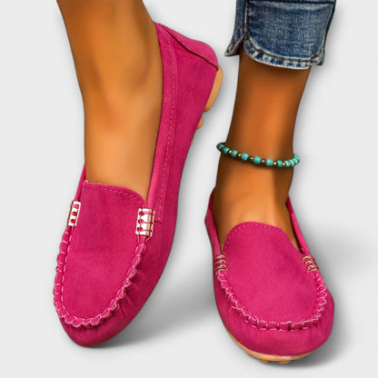Classic Moccasin-Style Slip-On Loafers for Women | Bianca