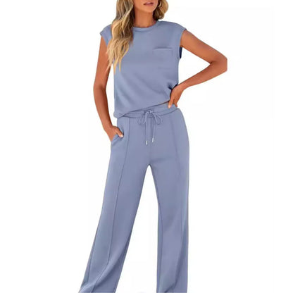 Casual summer lounge co-ord set for women | Kaiya