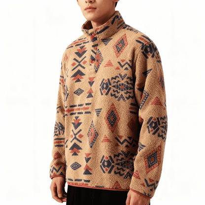 Mesa Fleece Snap Pullover Men| Ardent