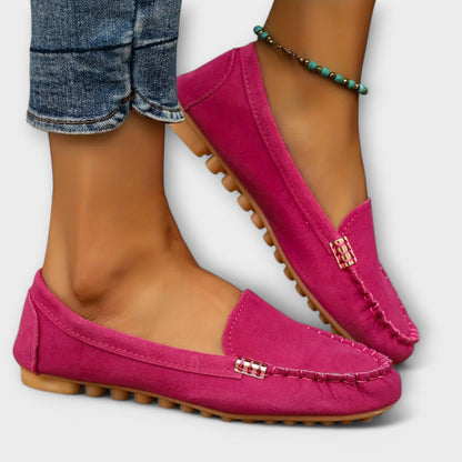 Classic Moccasin-Style Slip-On Loafers for Women | Bianca