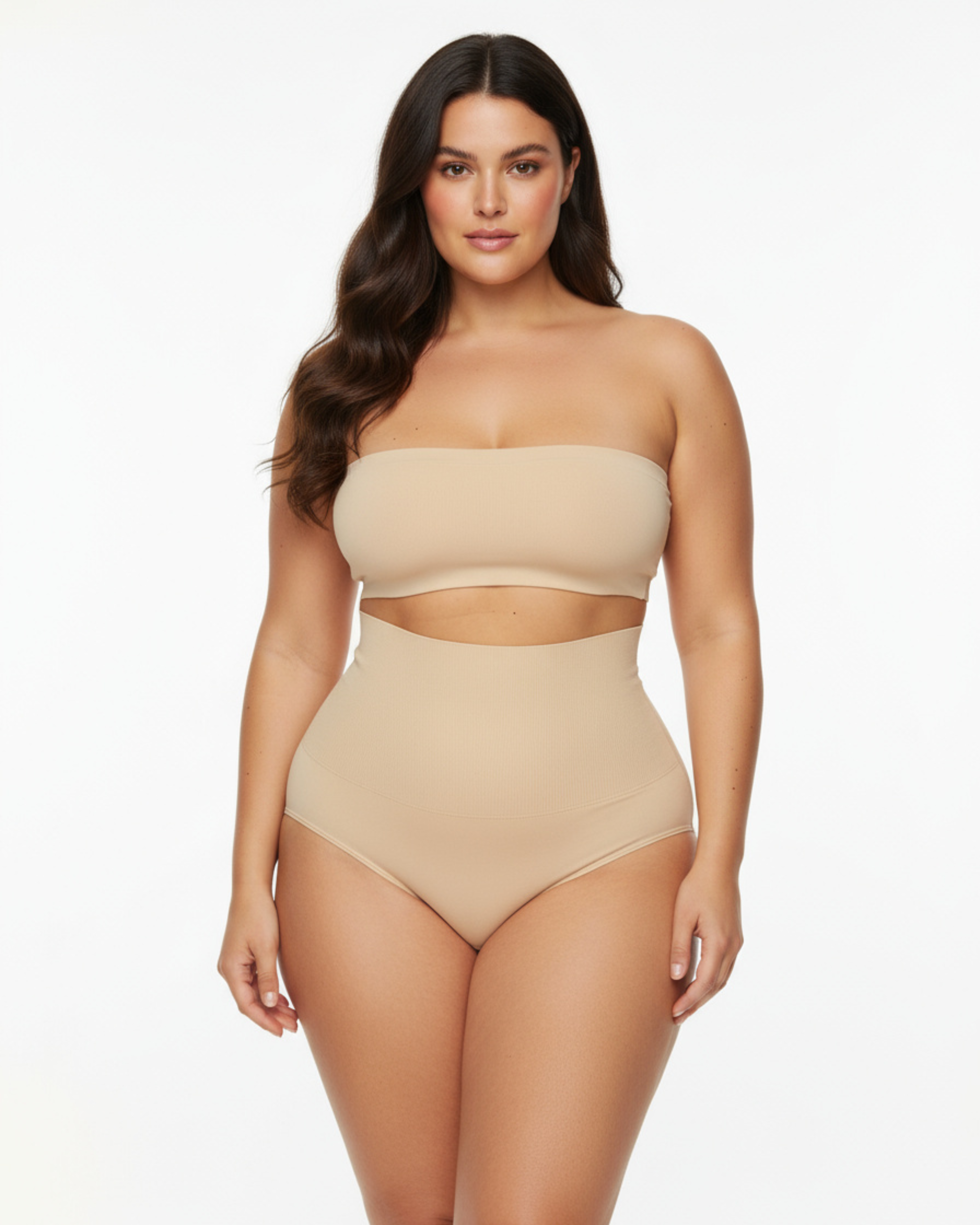 Smooth high-waist sculpting thong for women | High-Waisted Thong