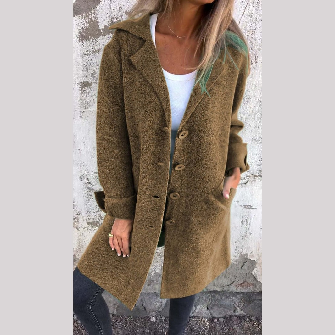 Casual long coat for women | Baylea