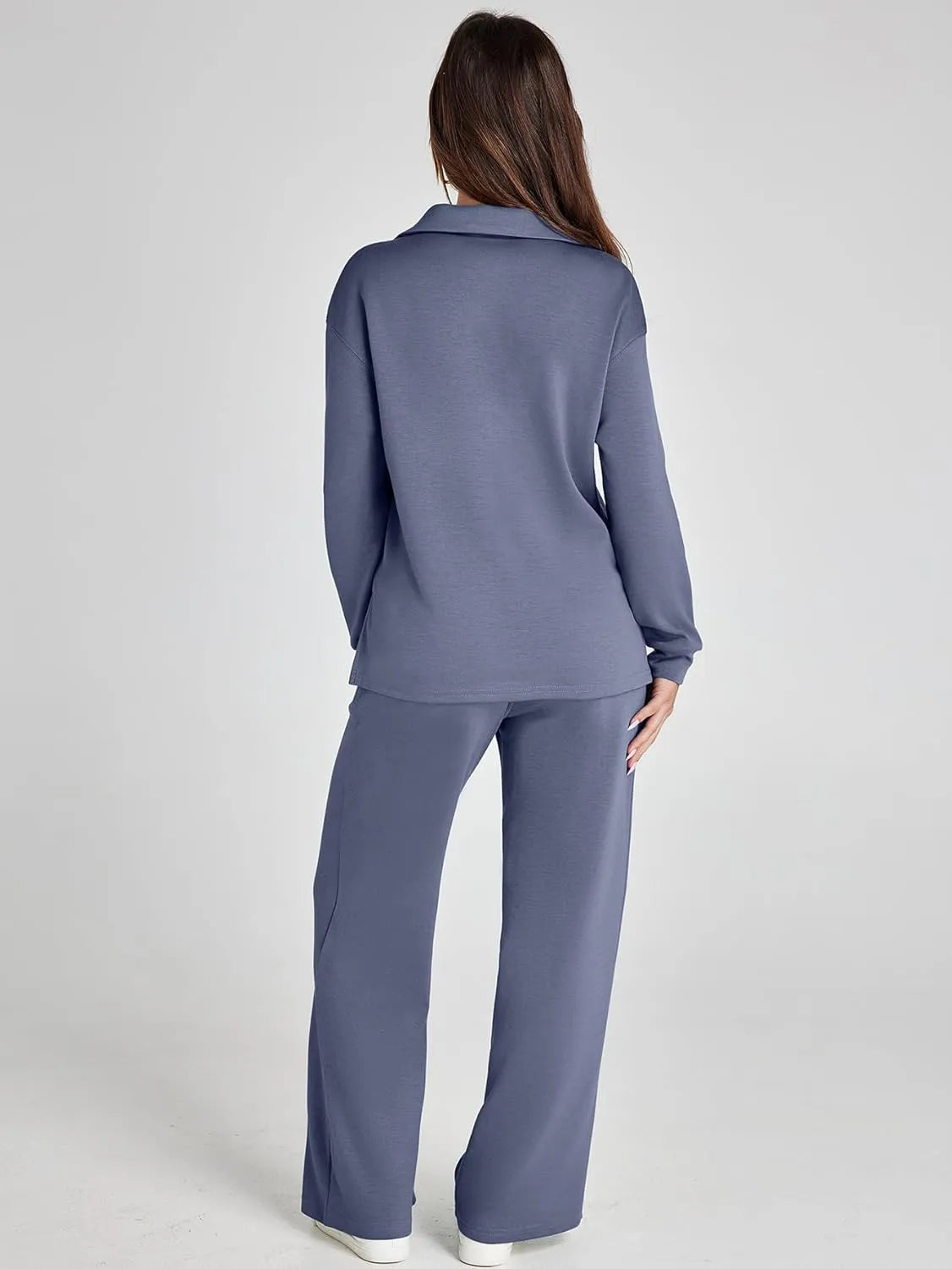Cozy minimalist two-piece set for women | Elowyn