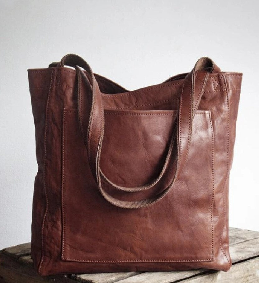 Classic Structured Everyday Tote Bag for Women | Thessaly