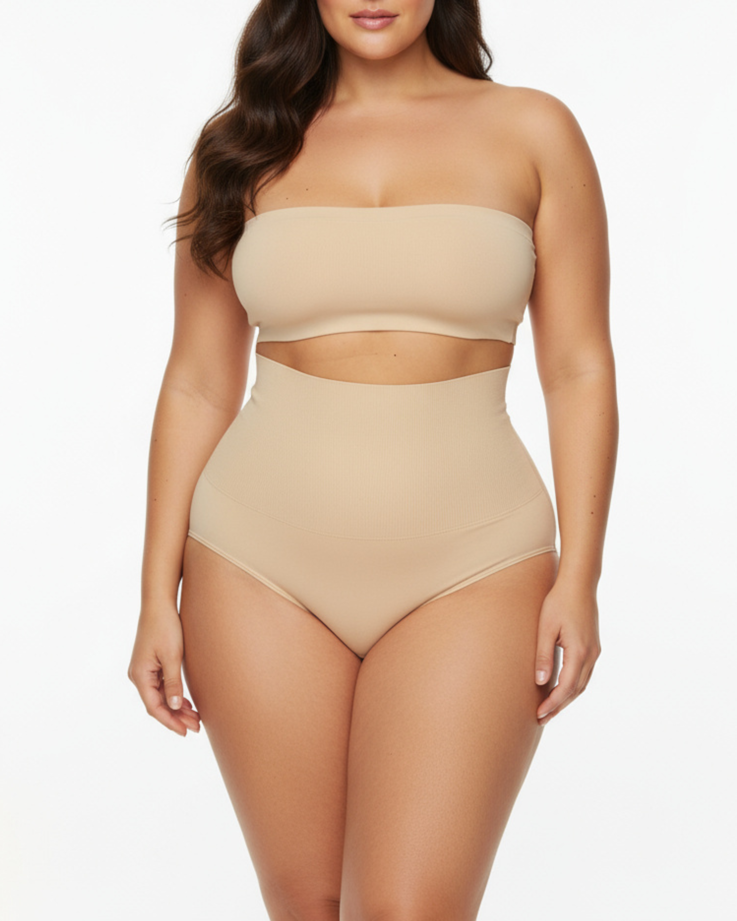Smooth high-waist sculpting thong for women | High-Waisted Thong