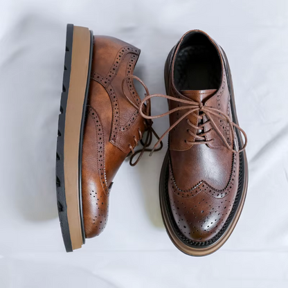 Classic brogue dress shoes for men | West
