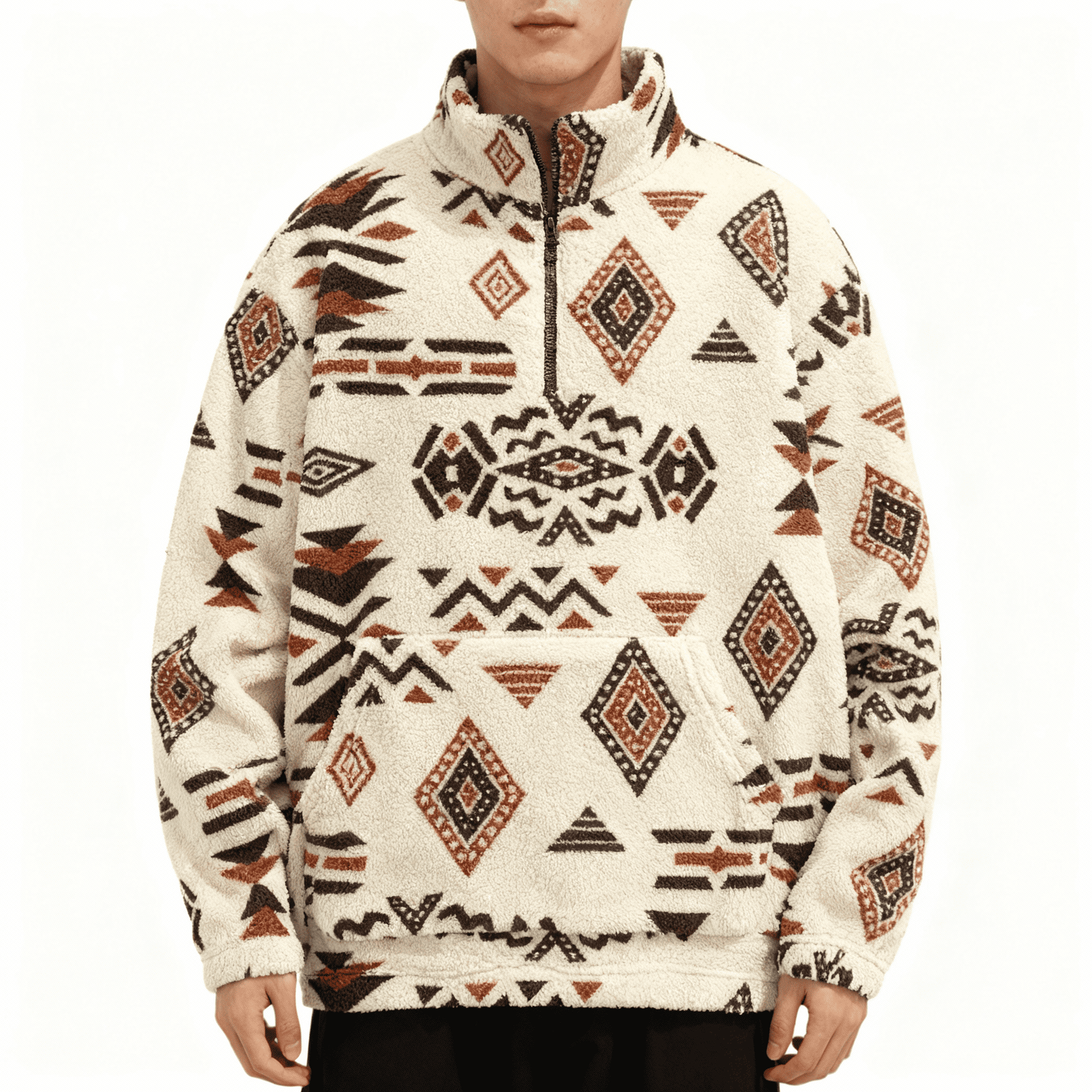 Mesa Fleece Snap Pullover Men| Ardent