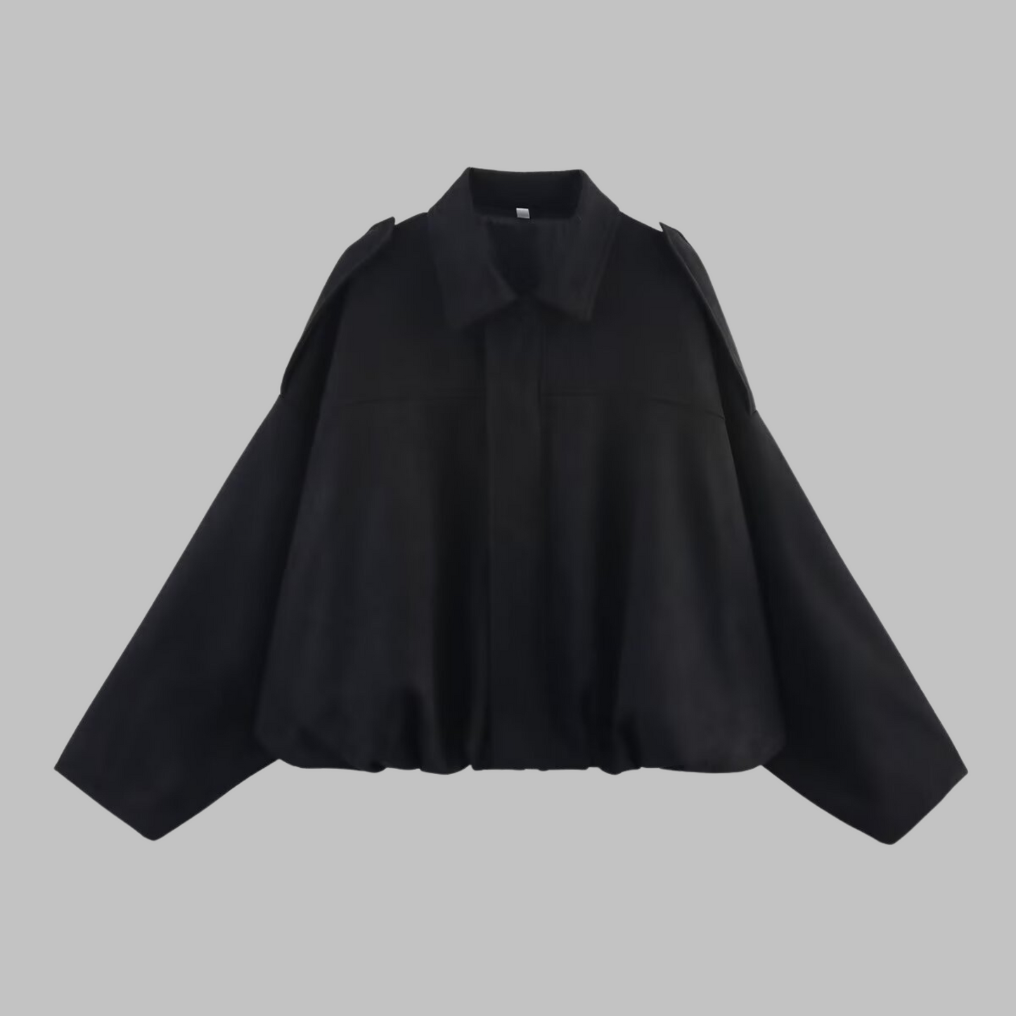 Loose fit military-style jacket for women | Arvella