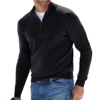 Half-zip casual sweater for men | Harris