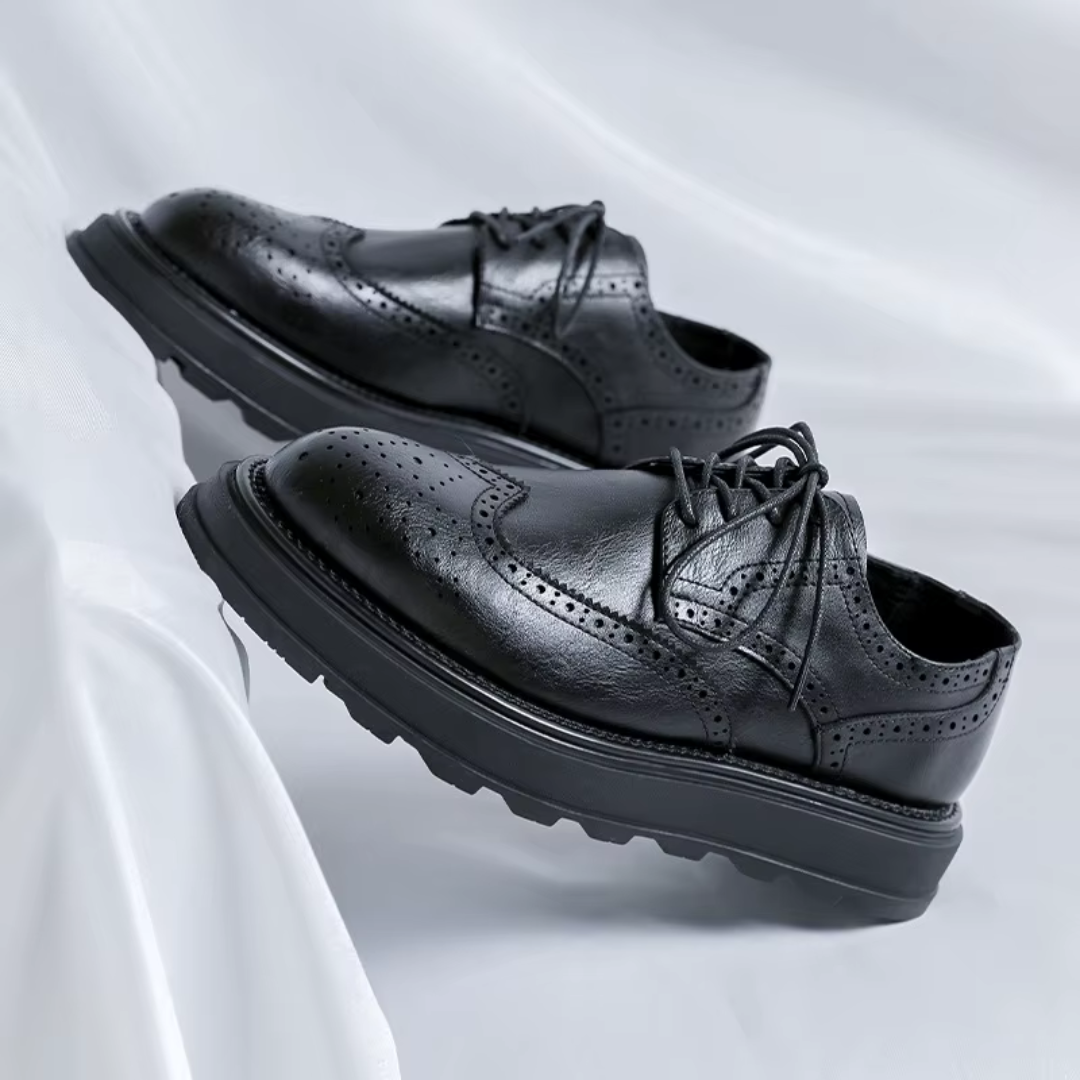 Classic brogue dress shoes for men | West