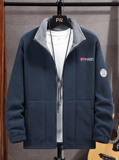 Lightweight outdoor zip jacket with high collar Stylish for Men | Julius Nord