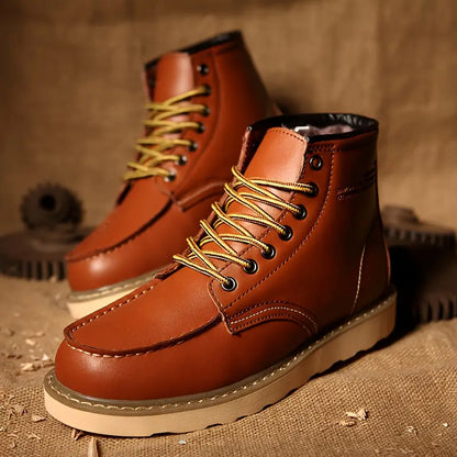 Retro lace-up boots for men | Harrison
