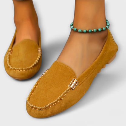 Classic Moccasin-Style Slip-On Loafers for Women | Bianca