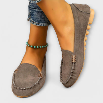 Classic Moccasin-Style Slip-On Loafers for Women | Bianca