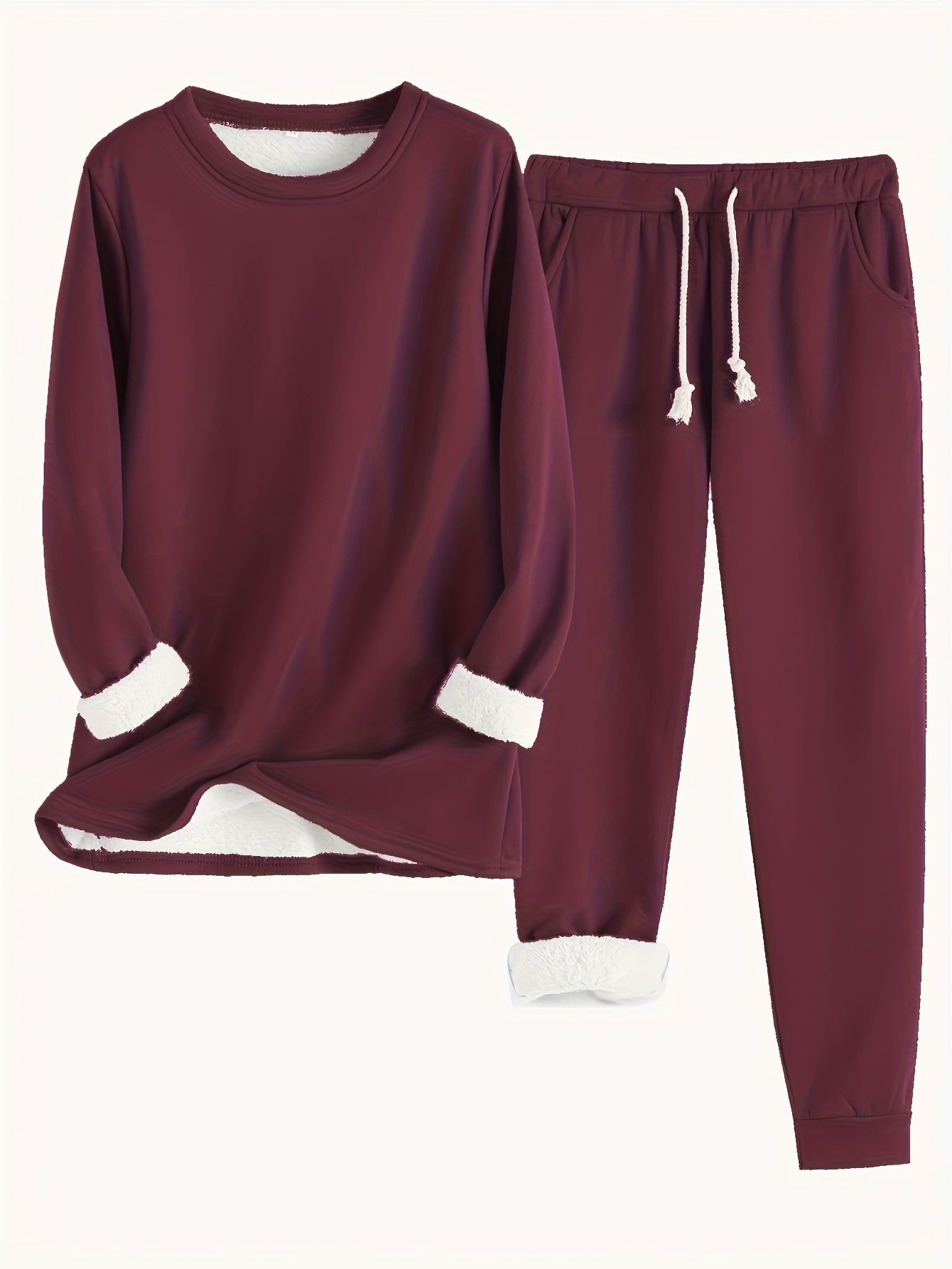 Relaxed two piece lounge set for women | Mireya