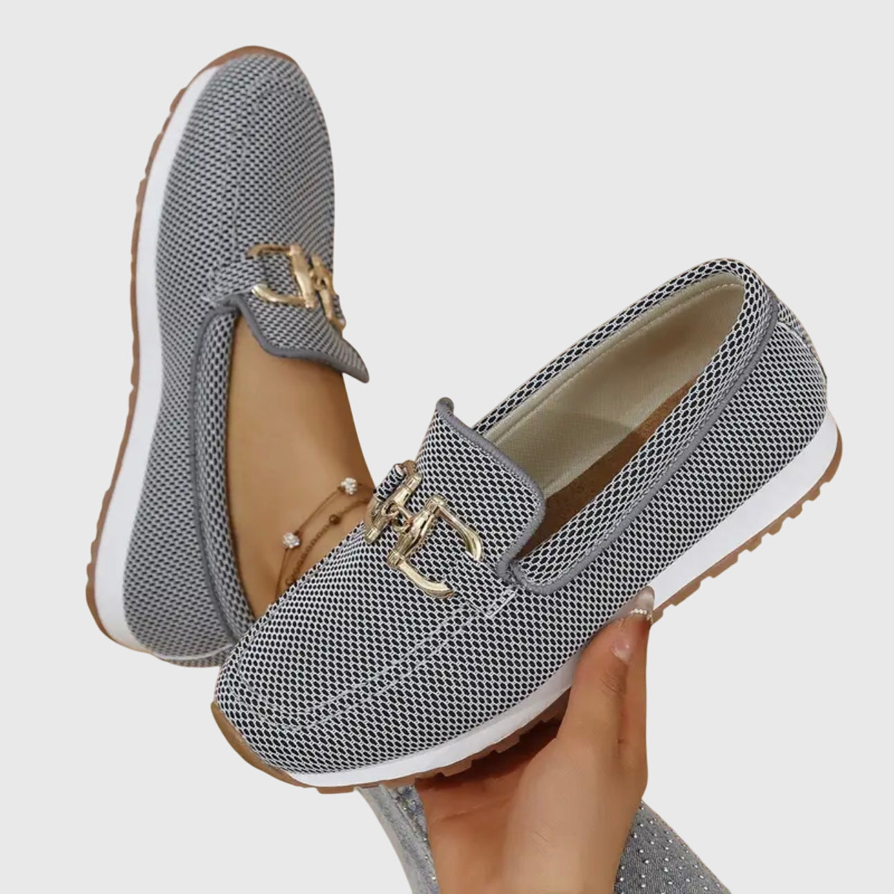 Orthopaedic comfort loafer trainers for women | Selene -9