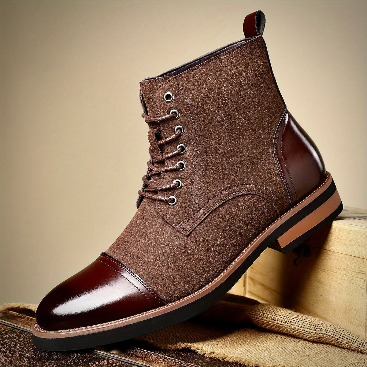 Oxford lace-up boots for men | Oliver Ashford