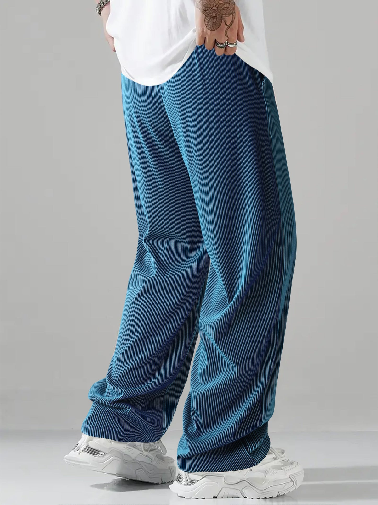 Relaxed fluid everyday casual trousers for men | Ellison -6