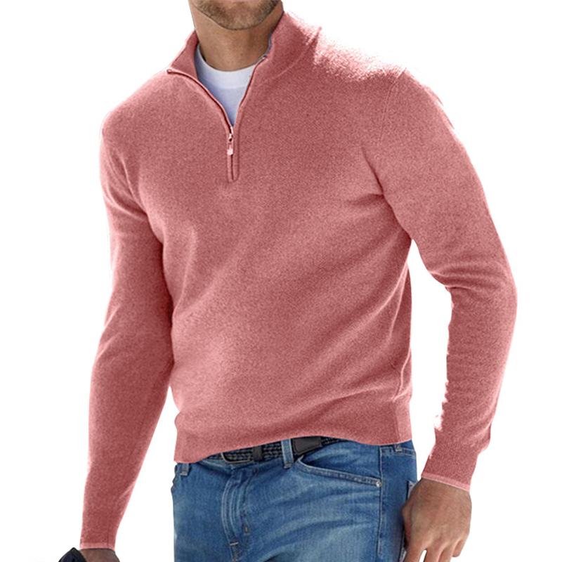 Half-zip casual sweater for men | Harris