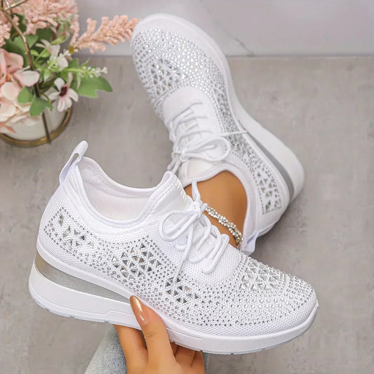 Supportive Breathable Lace-Up Sneakers for Women | Bonnie