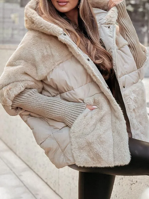 Quilted longline hooded winter coat for women | Nordique -4