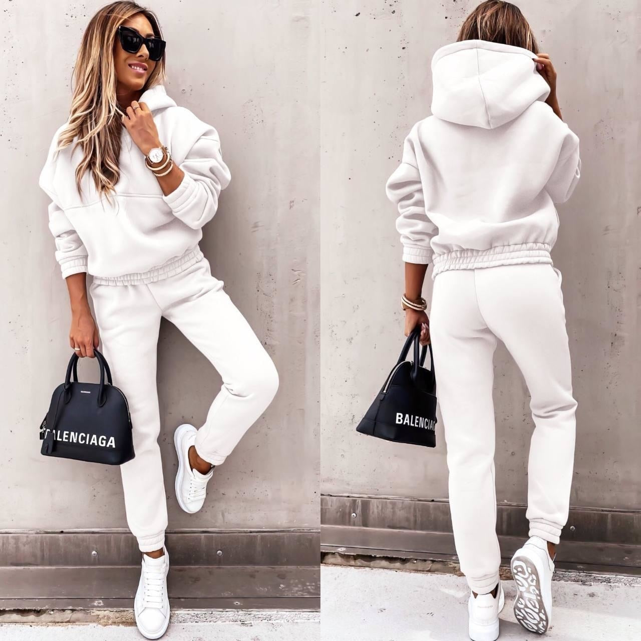 Modern relaxed two-piece lounge set Stylish for Women | Elane Pure