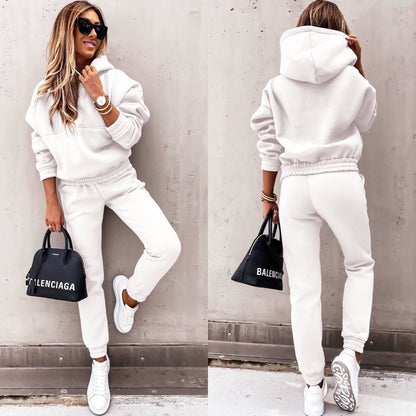 Modern relaxed two-piece lounge set Stylish for Women | Elane Pure