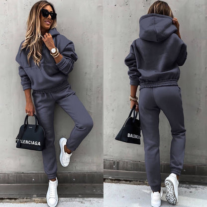 Modern relaxed two-piece lounge set Stylish for Women | Elane Pure