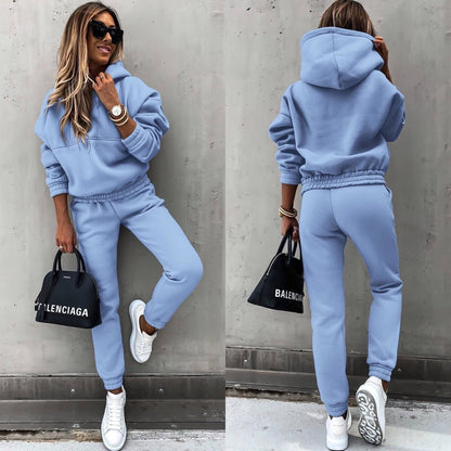 Modern relaxed two-piece lounge set Stylish for Women | Elane Pure