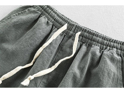 Minimal drawstring casual everyday shorts for men | Kenji -10