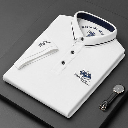 Italian luxury smart polo shirt for men | Gino -3