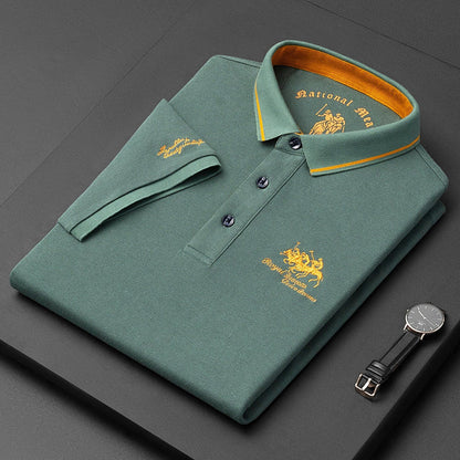 Italian luxury smart polo shirt for men | Gino -1