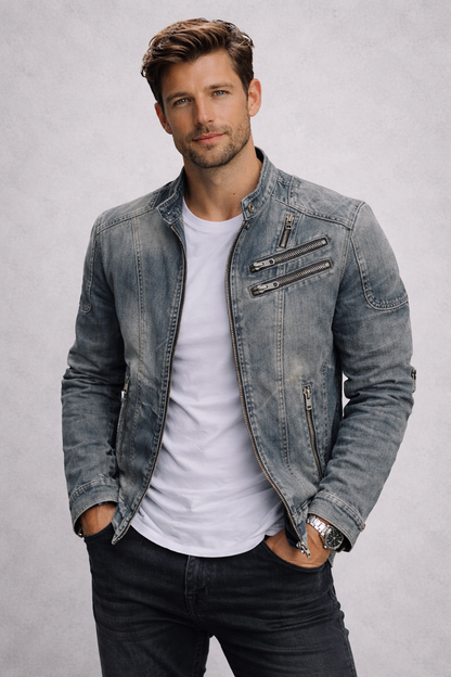 Retro Denim Jacket | Alessio