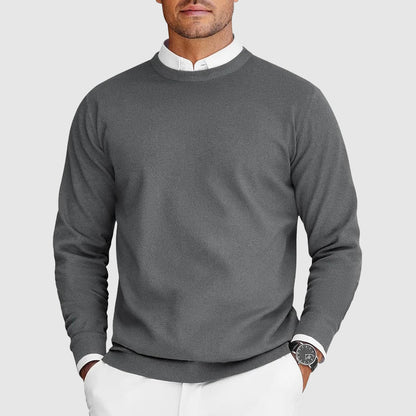 Classic lightweight crew-neck everyday jumper for men | Everyday Core -4