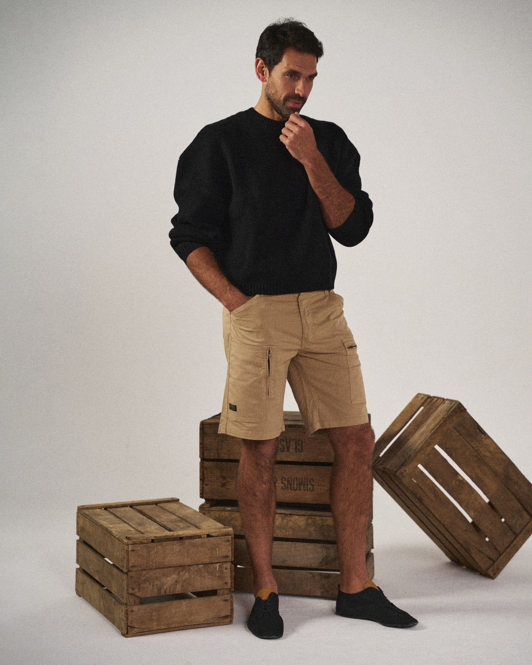 Mesh knit slip-on stretch everyday trainers for men | Airknit -4