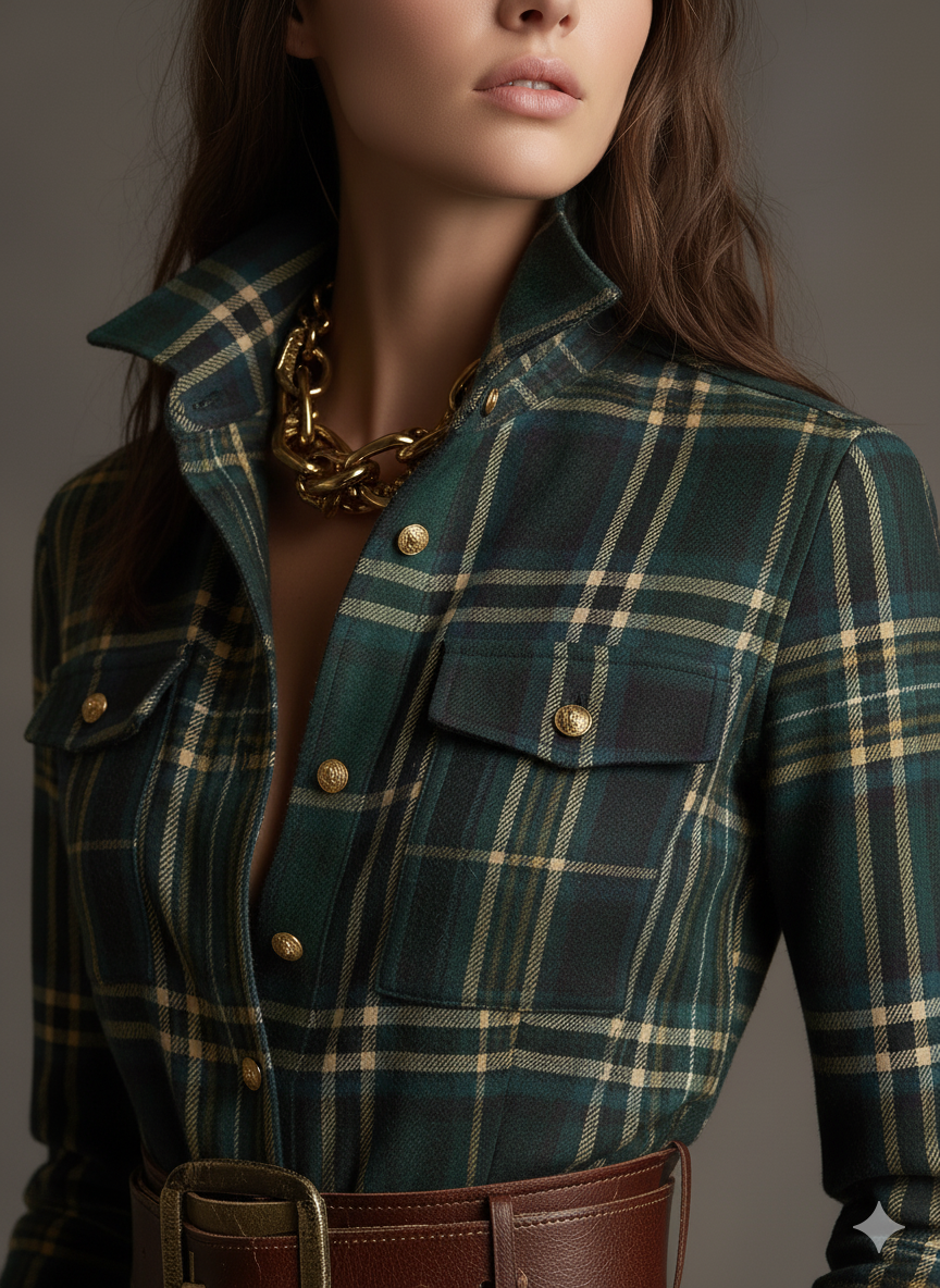 Classic elegant everyday shirt dress for women | Evelynne -11