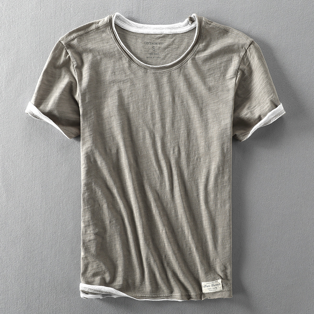 Minimal short-sleeve everyday casual shirt for men | Renzo -4