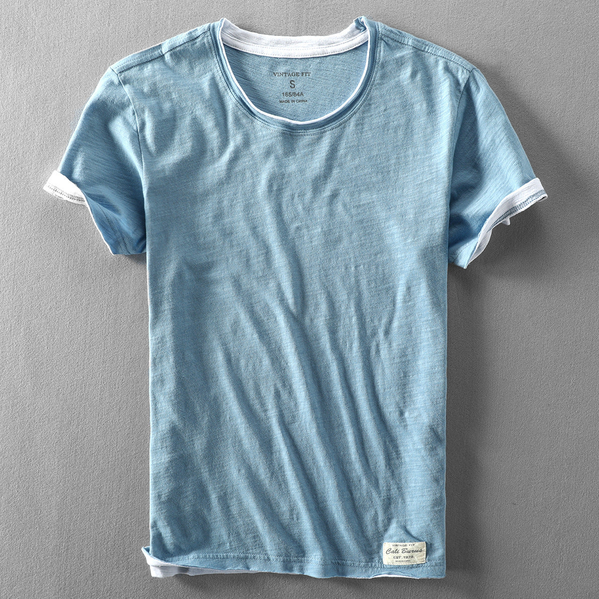 Minimal short-sleeve everyday casual shirt for men | Renzo -2