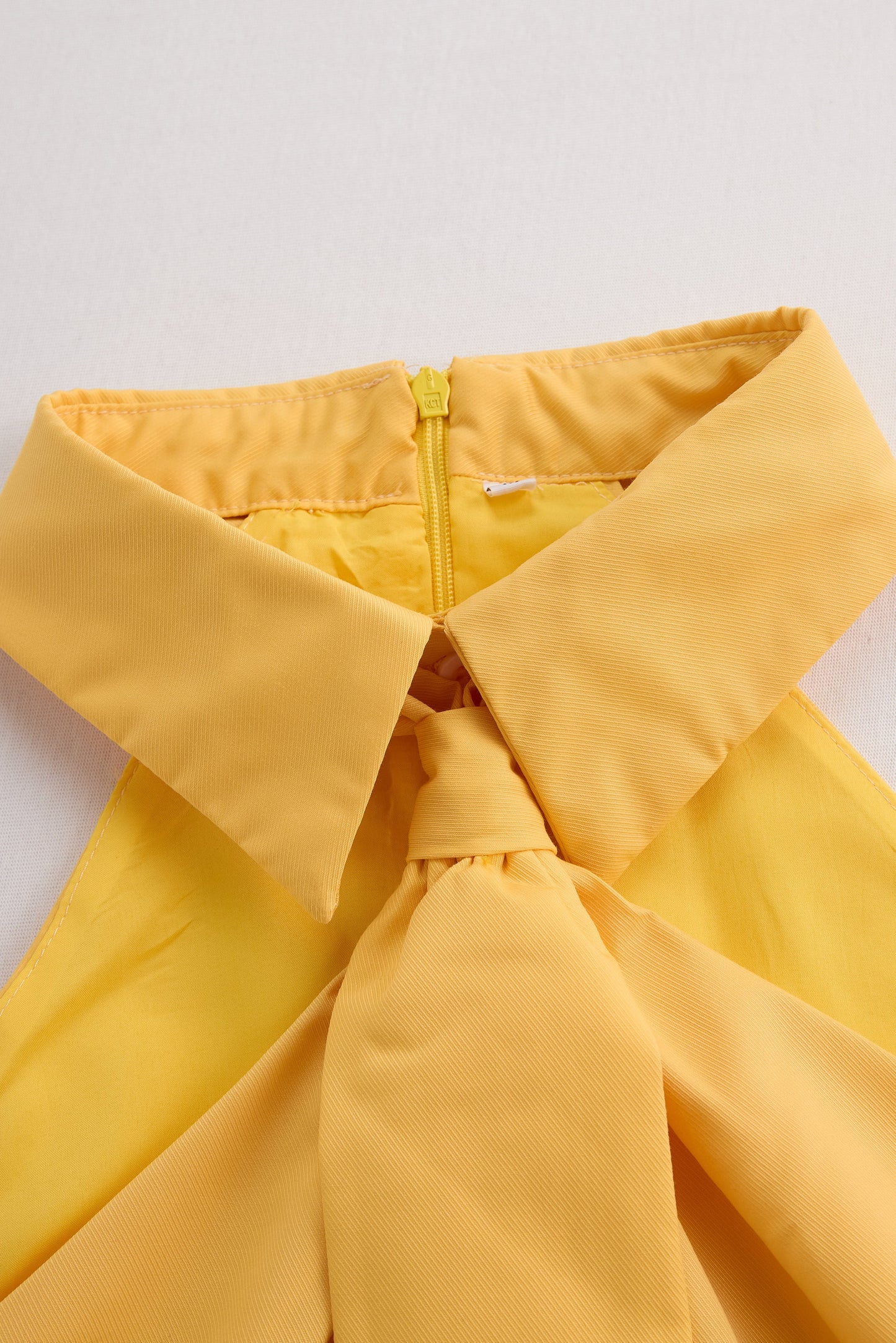 Sleeveless halter neck-tie everyday blouse for women | Kaelisse -16