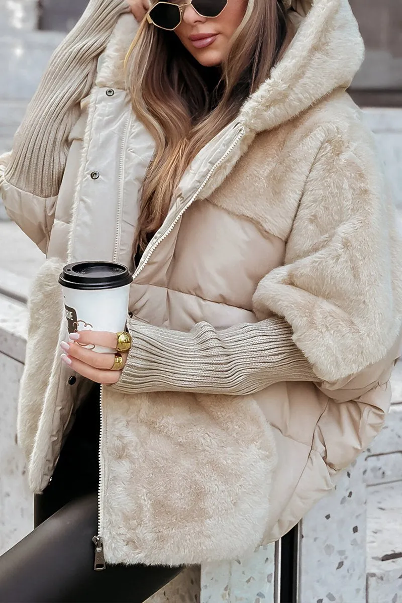 Quilted longline hooded winter coat for women | Nordique -8