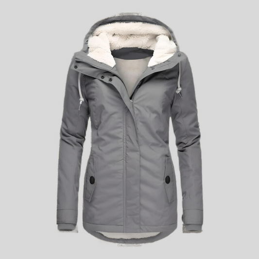 Waterproof Hooded Longline Jacket for Women | Madelyn