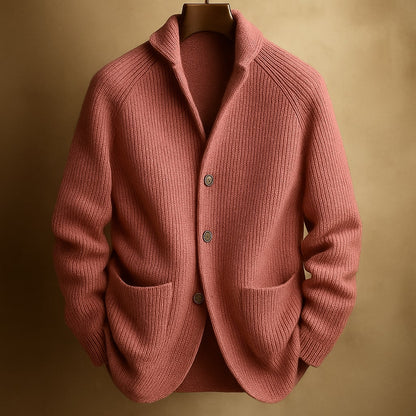 Light button-up knit cardigan for men | Mason