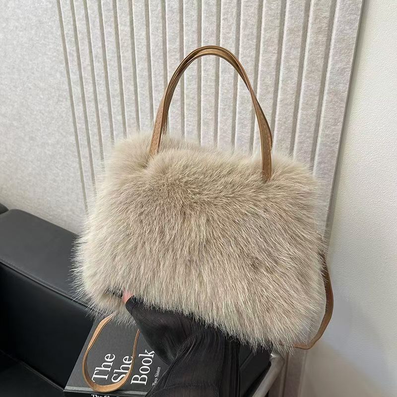 Fashionable small handbag with grip handle and shoulder strap for women | Elowen