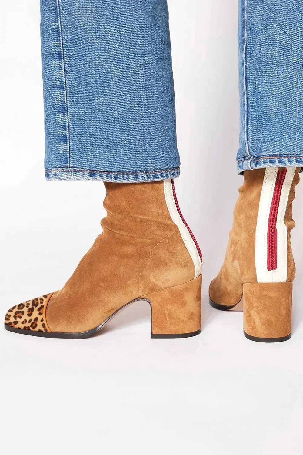 Elegant heeled ankle boots for women | Aiah -6