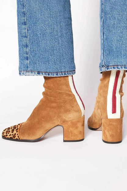 Elegant heeled ankle boots for women | Aiah -6
