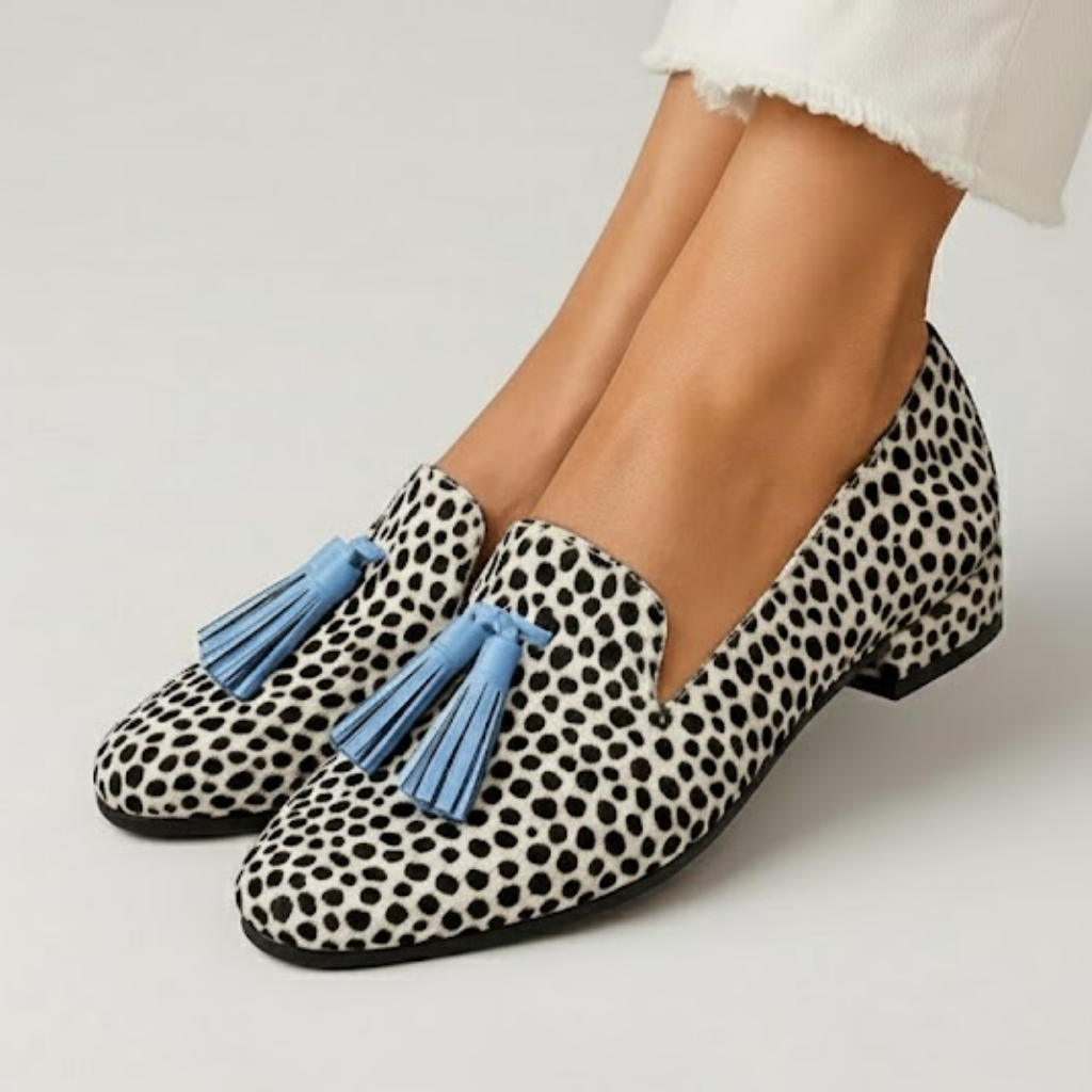 Classic Tassel-Detail Slip-On Loafers for Women | Mira