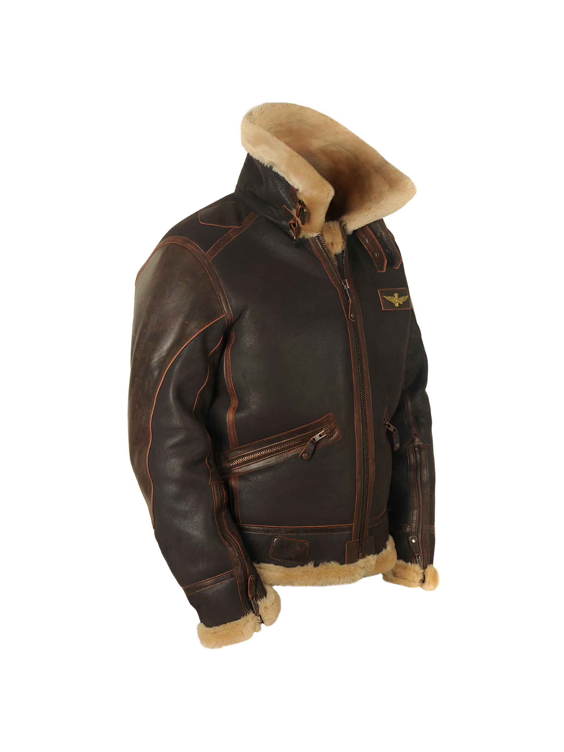 Classic pilot-style heritage jacket for men | Jakub -5