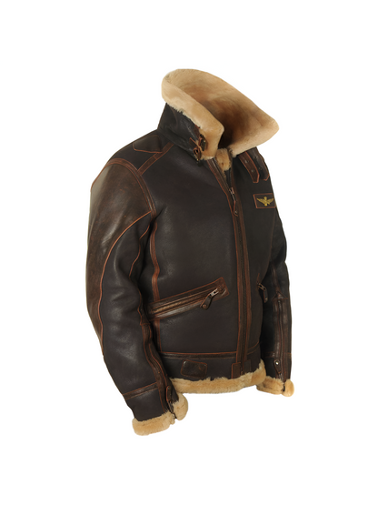 Classic pilot-style heritage jacket for men | Jakub -5