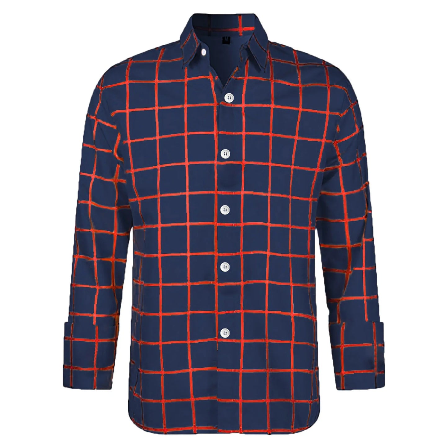 Plaid button-down shirt for men | Marvin